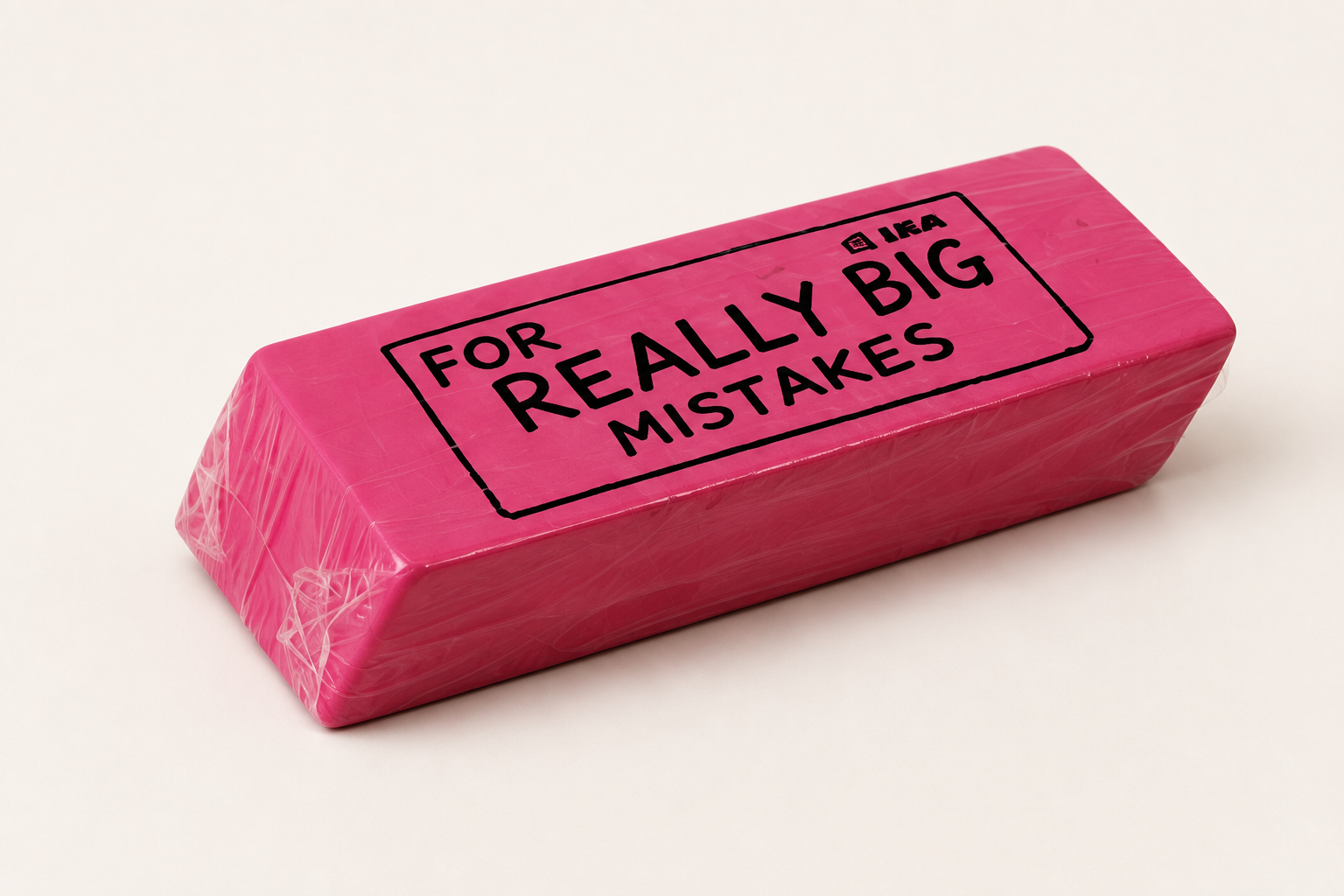 For Really Big Mistakes™